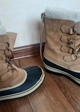 Зимние непромокаемые ботинки, черевики, сапожки sorel, eur39 (25cm)