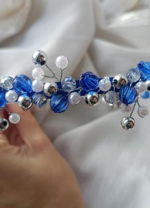 Обруч с жемчужинками