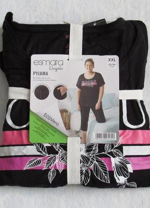 Пижама женская роз. xxl 52/54 от esmara lingerie новая