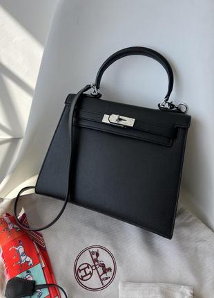 Сумка  hermes kelly 25 натуральна шкіра10 фото