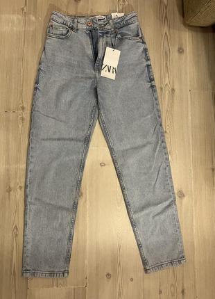Zara mom джинси