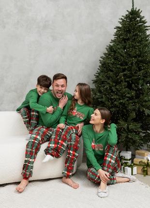 Новогодняя пижама для девочки family look