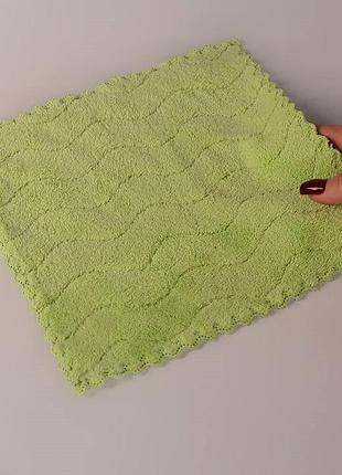 🍒салфетки кухонные 25х25см микрофибра хорошего качества