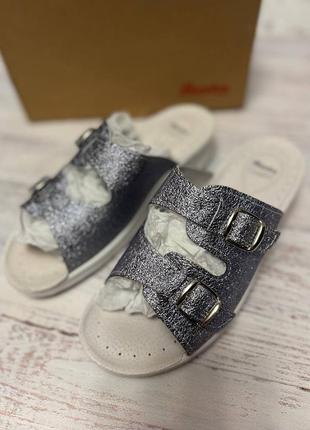 Шльопанці жіночі bata, 39р, шкіра