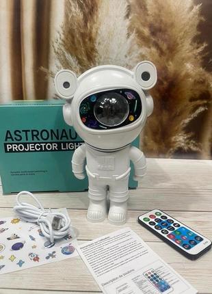 Ночник космонавт колонка bluetooth лампа светильник2 фото