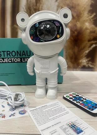 Ночник космонавт колонка bluetooth лампа светильник