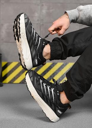 Зимние мужские термо кроссовки black/grey noka