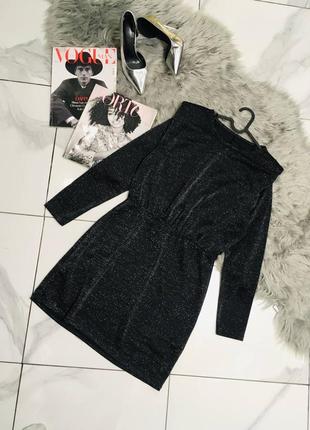 Платье из люрекса с плечиками primark