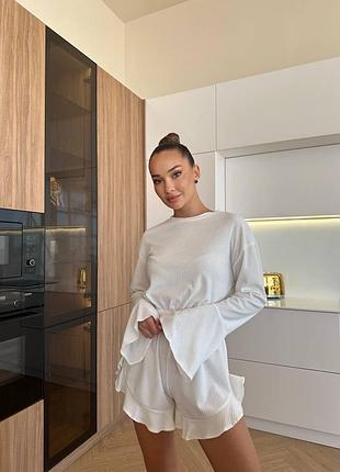 Піжама шорти та кофта