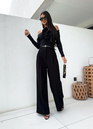 Брюки палаццо10 фото