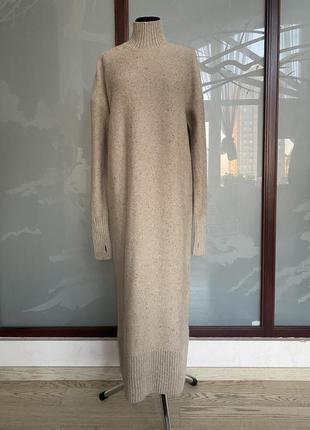 Вовняна тепла довга сукня cos