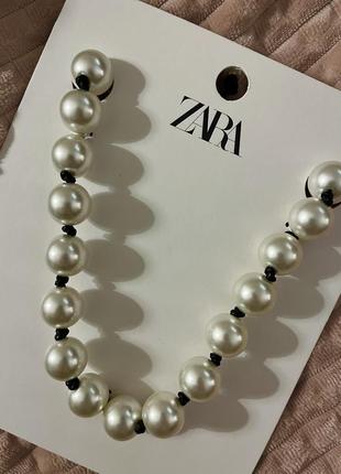 Ожерелье из жемчуга zara