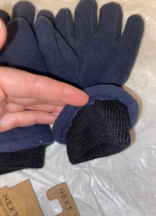 Перчатки, перчатки флисовые, зимние, очень теплые, 3-4 года next3 фото