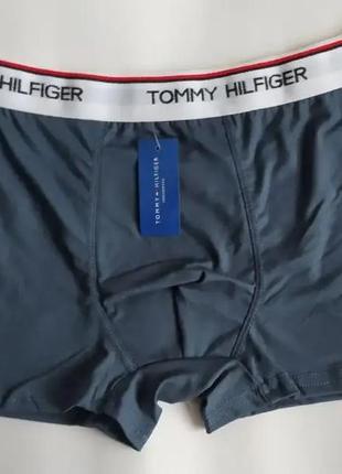 Чоловічі сірі труси боксери tommy hilfiger. чоловіча білизна.