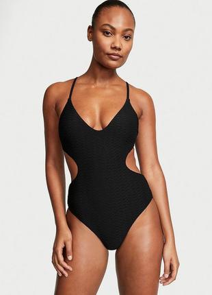 Суцільний сдельный слитный купальник victorias secret