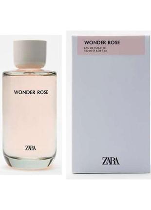 Zara туалетна вода zara wonder rose, 180 ml