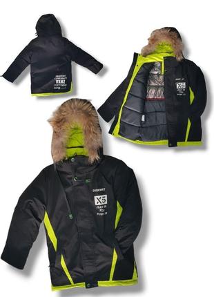 Куртка зимняя на мальчика холофайбер 3 цвета yy 902сф