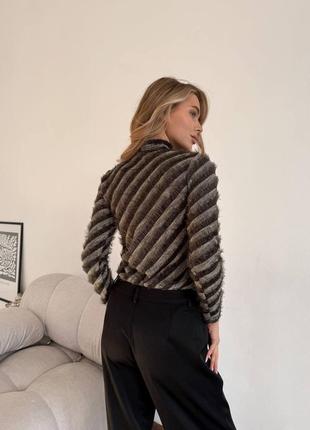 Жіночий ангоровий гольф водолазка жіноча базова універсальна водолазка травичка2 фото