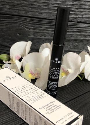 Зміцнююча відновлююча сироватка для росту вій та брів avant pro-elongating biotin lash & brow fortifier serum