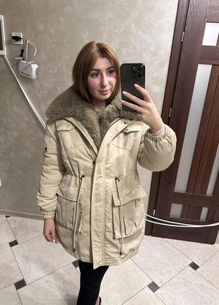 Пуховик -парка