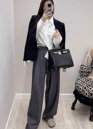 Штани ann andelman чорні сірі 2