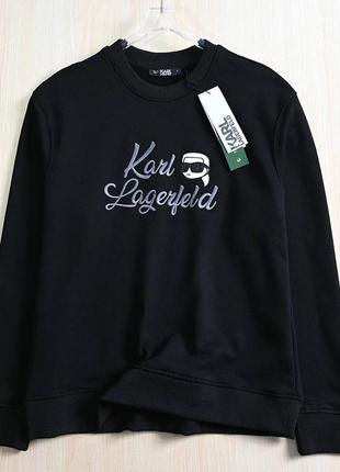Свитшот karl lagerfeld черный