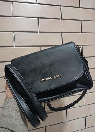 Сумка з натуральної шкіри michael kors жіноча