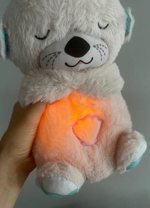 Дышащая выдра ночник модель премиум