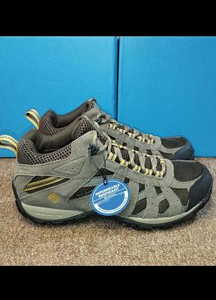 Ботинки треккинговые columbia redmond mid waterproof (bm3939-231) на широкую ногу