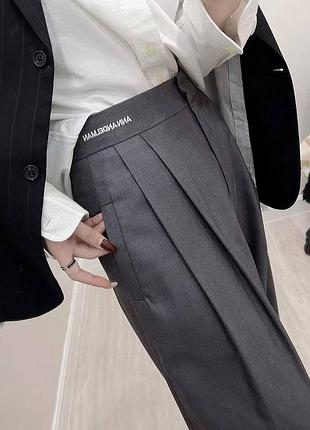 Штани ann andelman чорні сірі 8