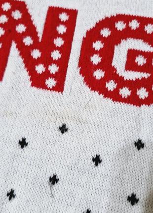 Новогодний свитер мирер coca cola