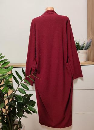 Стильное платье цвета божоле!