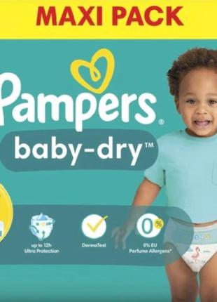 Памперс baby-dry 90 шт.