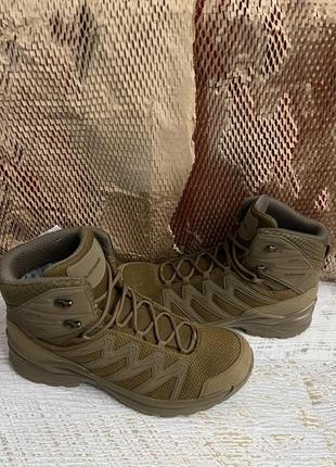 Фирменные термо ботинки lowa gore-tex 46р.