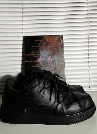 Air force 1 low double laces