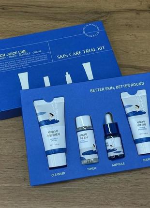 Round lab birch juice trial kit набор миниатюр продуктов из линейки birch juice с березовым соком.