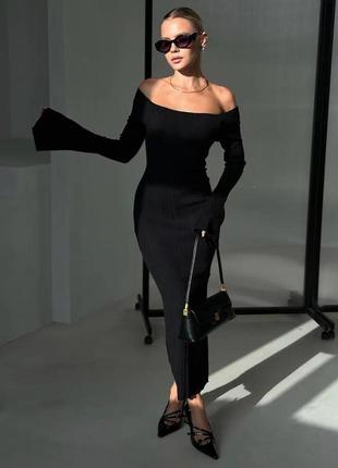 Женское облегающее платье макси женское базовое универсальное длинное платье по фигуре