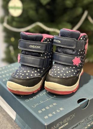 Черевики дитячі зимові geox amphibiox