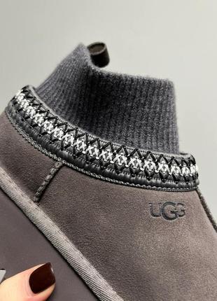 Угги угги угги ugg tazz tasman platform sock grey
