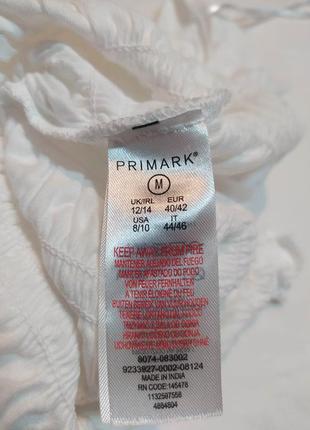 Белая майка- топ primark5 фото