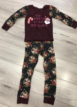 Новорічна піджама для дівчинки