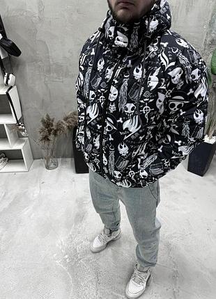 Куртка зимняя (матовая) со съемным капюшоном