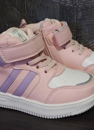 Хайтопи, високі кросівки, ботіночки! для дівчинки!4 фото