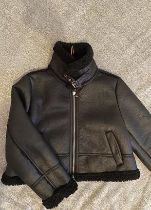 Дубленка zara
