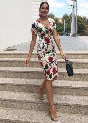 Распродажа платье zara миди велюровое