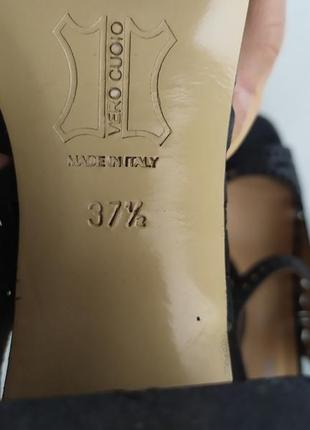 Шкіряні босоніжки люкс бренду