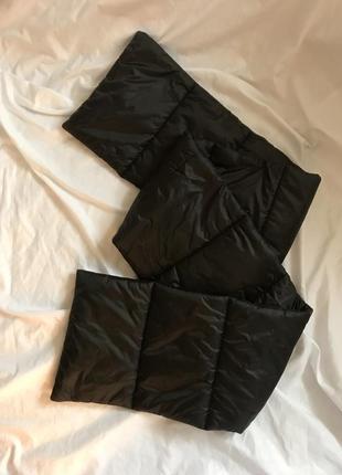 Дутый шарф плащевка 🖤