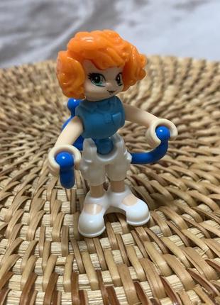 Игрушка подвижная шарнирная фигурка маленькая кукла