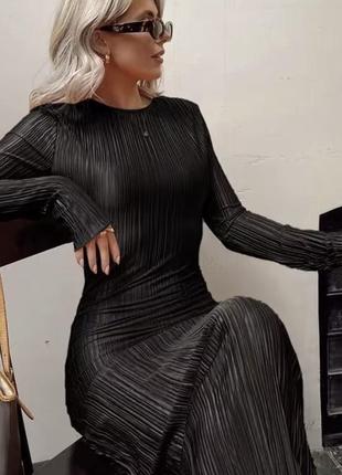 Сукня міді максі тренд довга невагома сукня перлина легкості  мега легка