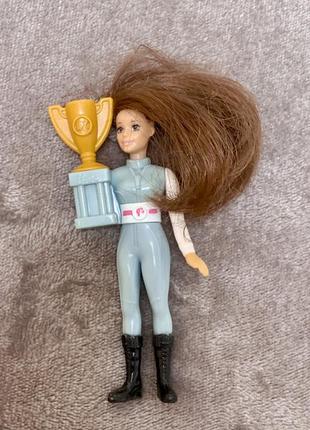 Игрушка подвижная шарнирная фигурка маленькая кукла barbie
